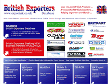 Tablet Screenshot of exportuk.co.uk